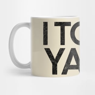 I Told Ya Black Cat Mug